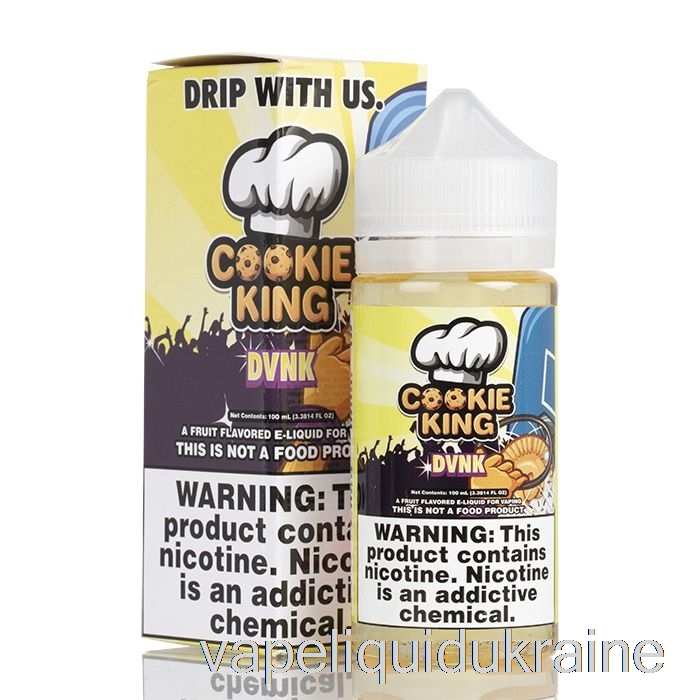 Vape Ukraine DVNK - Cookie King - 100mL 6mg